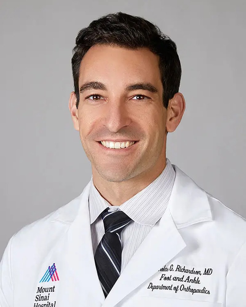 Nicholas Richardson, Assistant Professor of Orthopedics; Foot and Ankle Orthopaedic Surgeon